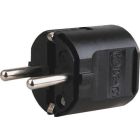 Вилка с защитным контактом бытовая SCHUKO