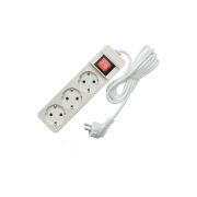 Удлинитель 3х7м с заземл. 10А IP20 2.2кВт ПВС с выкл. Союз 481S-7307