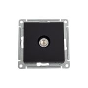 Розетка телевизионная TV AtlasDesign коннектор механизм карбон SE ATN001093