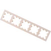 Рамка 5-м AtlasDesign универс. беж. SE ATN000205