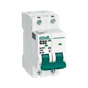 Выключатель автоматический модульный 2п C 32А 6кА ВА-103 DEKraft 12292DEK