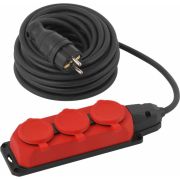 Удлинитель 3х10м с заземл. IP44 КГ 3х1.5 каучук UK-3e-3x1.5-10m-IP44(KG) Эра Б0057580