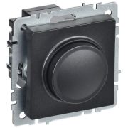 Светорегулятор СП BRITE пов-наж. 600Вт СС10-1-0-БрЧ механизм черн. IEK BR-D20-0600-K02