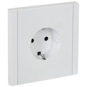 Розетка СП FORTE&PIANO FP216 16А с заземл. без защ. шторок винт. крепл. бел. IEK FP-R11-16-K01