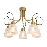Светильник Caramel 5х60Вт E27 IP20 подвесной Freya FR5522PL-05BS