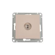 Розетка телевизионная TV AtlasDesign коннектор механизм песочн. SE ATN001293