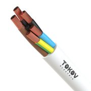 Провод TOKOV ELECTRIC ПВС 5х2.5(4х2.5+1х2.5) 380В Б (уп.100м) 1945531