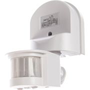 Детектор движения ДД 008 1100Вт угол обз. 180град. дальн. 12м IP44 бел. IEK LDD10-008-1100-001