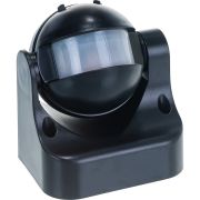 Детектор движения ДД 009 1100Вт угол обз. 180град. дальн. 12м IP44 черн. IEK LDD10-009-1100-002